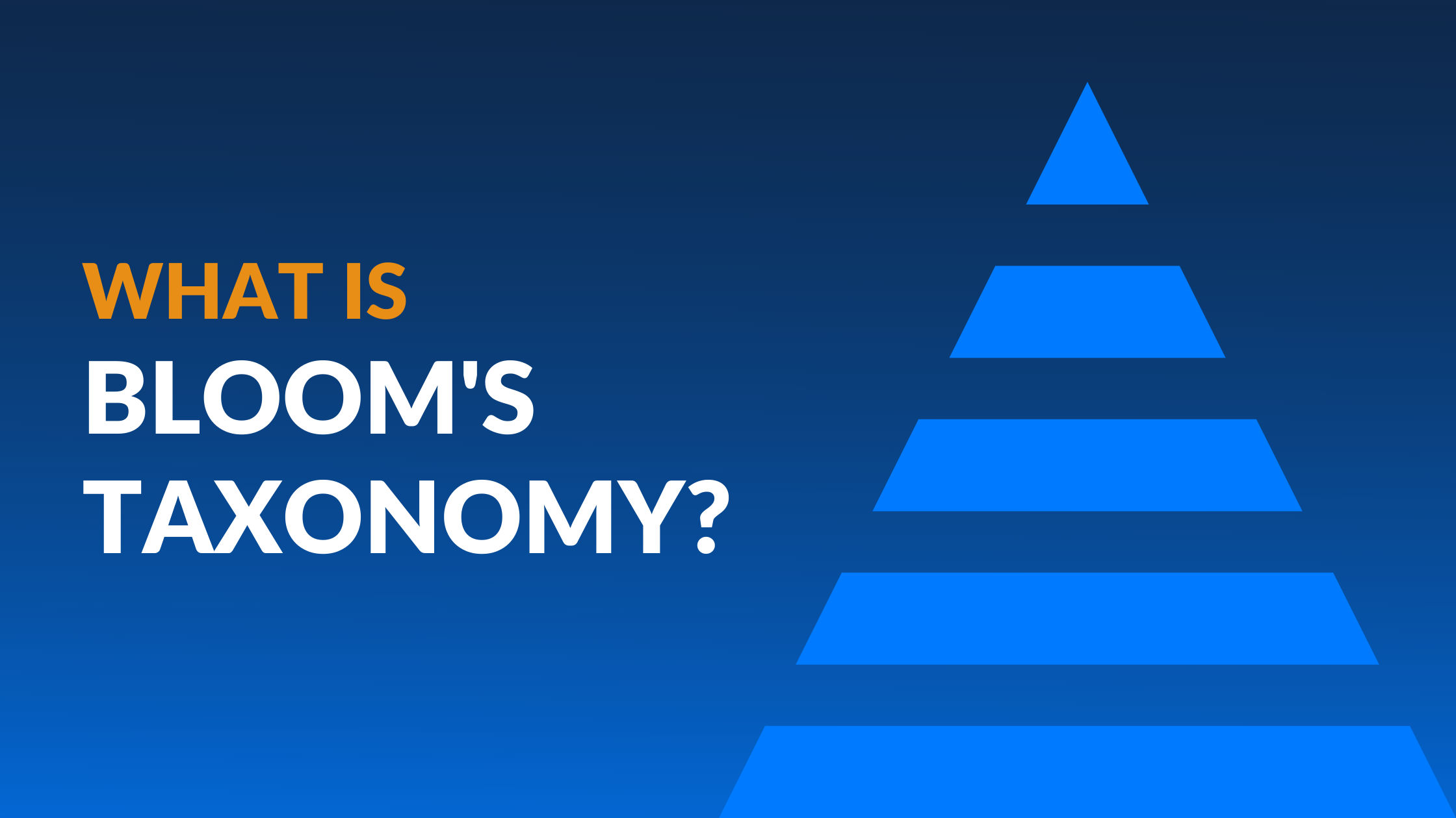 What is Bloom’s Taxonomy? Applying Learning Theory to Your Training Program